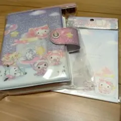 [未使用]サンリオ シールバインダー シール帳 & 台紙10枚セット