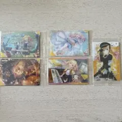 プロセカ　箔押しレアカード・ウエハースカード　天馬咲希　5枚