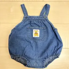 ミキハウス デニム だるまオール 80