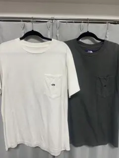 THE NORTH FACEパープルレーベルTシャツ2枚セット