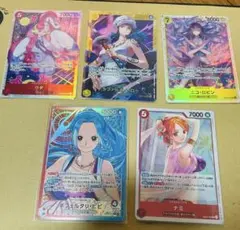 ワンピースカードゲーム キャラクターカード 5枚セットのサムネイル