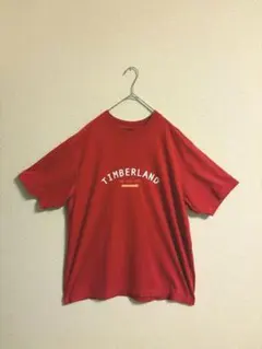 TIMBERLAND レッド Tシャツ
