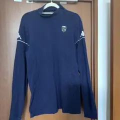 Kappa ゴルフウェア モックネックシャツ ネイビー XO
