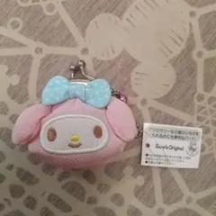 マイメロディ ミニがま口 ちりめん タグ付き