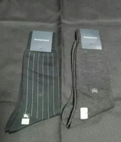 新品BURBERRY 靴下2足セット