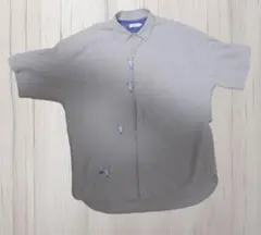 【グラニフ】ラムチョップ｜撥水ビッグシルエット半袖シャツ XL/サンドベージュ