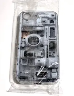 iphone16e用ハードケース　内部構造風デザイン