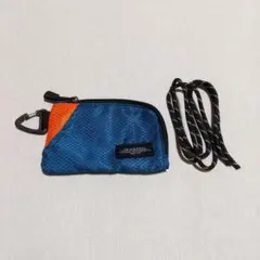 リップストップナイロン 財布 ファスナー マルチネックポーチ