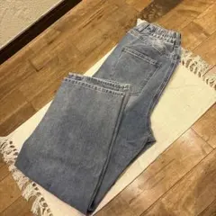 Re:EDIT ハイウエスト ワイドデニムパンツ Lサイズのサムネイル