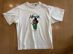 NANGA Tシャツ ホワイト ジェリー