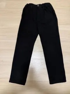 COMME CA ISM ブラック　パンツ 120