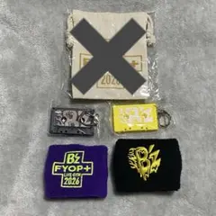 B'z ギターピック型ファスナーマスコット & FYOP キーホルダー 2個