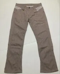 NICOLE CLUB FOR MEN チノパン　総柄　シワ加工　ダイヤ柄のサムネイル