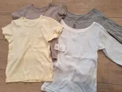 【未使用・水通しのみ】ベビー肌着 4枚セット サイズ 70・80