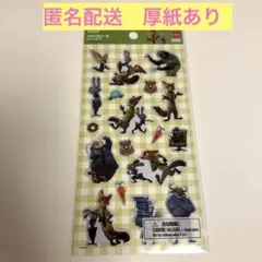【新品】ズートピア　ペタペタシール　ディズニー　ニック　ジュディ　ダイソー