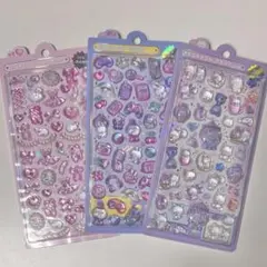 クーリア　ボンボンドロップシール　3枚セット