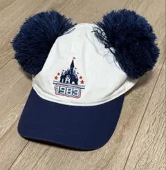 ディズニー ポンポンキャップ ミッキーマウスと仲間たち 耳付き