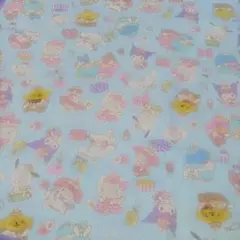 サンリオキャラクター　プリント生地