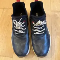 COACH シグネチャー スニーカー ネイビー