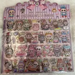 お値下げ　　ラブブ　DIYステッカー　2シートセット