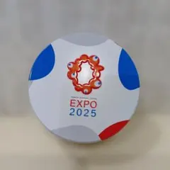 大阪万博　EXPO 2025 円筒形缶