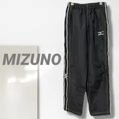 n【ミズノ】パンツ/ウエストゴム カジュアル ジップ 軽い 速乾性 黒 人気