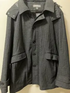 ☆週末お値下げ〜ストライプ柄 ウール混紡ジャケット