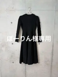 【ぽーりん様専用】新品未使用 セルフォード ワンピース 32 XS ブラック