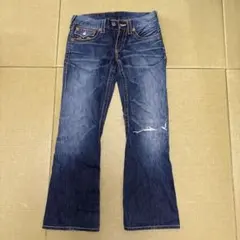 True Religion ダークブルーフレアデニム　2000年代