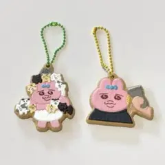 可哀想に！　おぱんちゅうさぎ クッキーチャームコット　食玩　キーホルダー