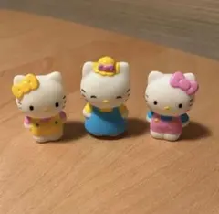 ハローキティ フィギュア 3体セット
