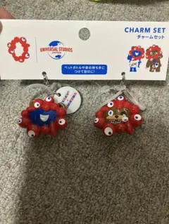 USJ限定 ハミクマ ミャクミャク　チャームセット