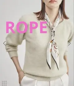 ROPÉフォックスラクーンクルーネックニット - メルカリ