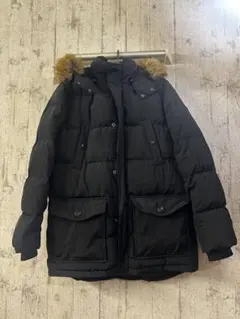 TOMMY HILFIGER ブラックダウンジャケット