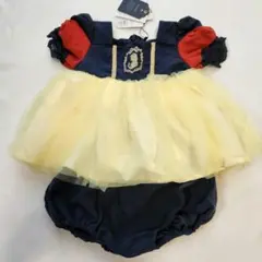 スノーホワイト　白雪姫ドレスとブルマセットアップ　80