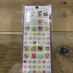 カットピースシール　サンリオ　日焼け