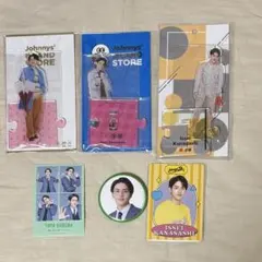 金指一世 アクスタ 缶バッジ プロフィールカード