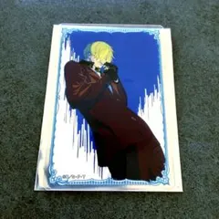 ONE PIECE ILLUSTRATION WORKS クリアカード　サンジ