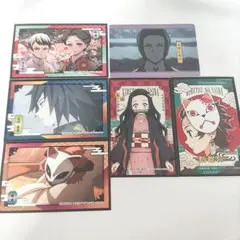 鬼滅の刃 鬼滅 ステッカー 錆兎 義勇 炭治郎 禰豆子 カード
