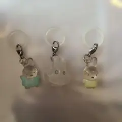 ミッフィー　めじるしアクセサリー　3個セット　パステルカラー