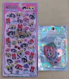 プチドロップステッカー オーロラ パワーパフガールズ シールセット 正規品