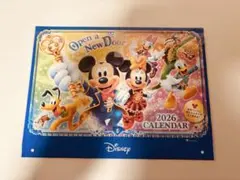 2026年 第一生命ディズニー壁掛けカレンダー（未開封）