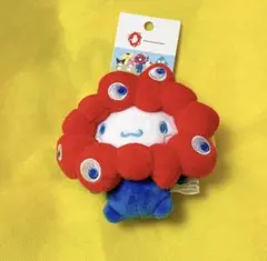 サンリオ　ミャクミャク　シナモロール　なりきりぬいぐるみ　カラビナ　BC　万博