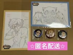 鬼滅の刃 キメツ学園 キメ学 バレンタイン 32㎜ランダム缶バッジ ポストカード