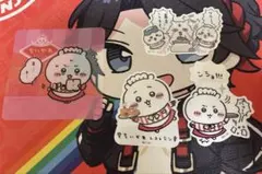 ちいかわレストラン クリアコースター ステッカー ちいかわ(セット)