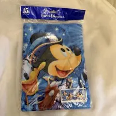 【新品未開封】ディズニーシー 15周年 フェイスタオル