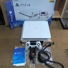 ホワイト PS4 本体 HDR対応 500Ｇ
