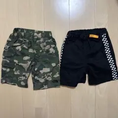 THE NORTH FACE ハーフパンツ 2枚セット 100cm - メルカリ
