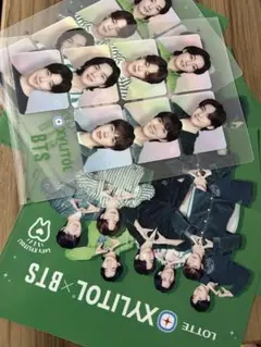 BTS A4クリアファイル 2種類セット キシリトール非売品