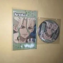 Dr.STONE　石神千空　缶バッジ　ミニフォト　セット
